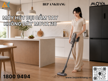 Máy hút bụi cầm tay không dây Mova I10 - Xoay 360 độ